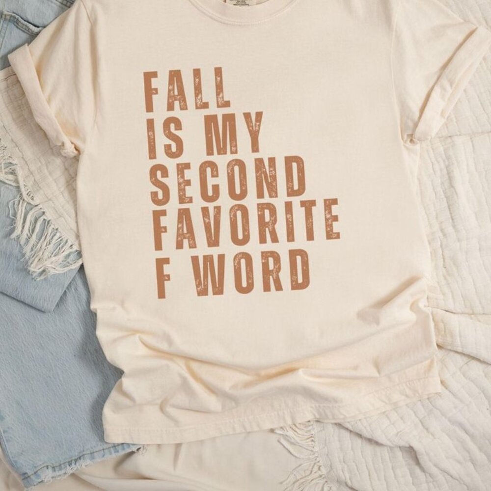 Fall Shirt, Minimalist Fall Shirt, Autumn Shirt